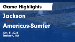 Jackson  vs Americus-Sumter  Game Highlights - Oct. 5, 2021