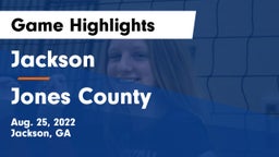 Jackson  vs Jones County  Game Highlights - Aug. 25, 2022