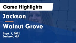 Jackson  vs Walnut Grove  Game Highlights - Sept. 1, 2022