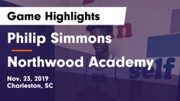 Philip Simmons  vs Northwood Academy  Game Highlights - Nov. 23, 2019