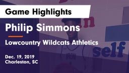 Philip Simmons  vs Lowcountry Wildcats Athletics Game Highlights - Dec. 19, 2019