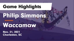 Philip Simmons  vs Waccamaw  Game Highlights - Nov. 21, 2021