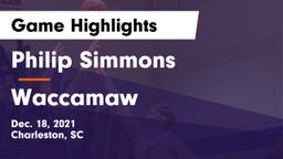 Philip Simmons  vs Waccamaw  Game Highlights - Dec. 18, 2021