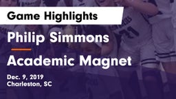Philip Simmons  vs Academic Magnet  Game Highlights - Dec. 9, 2019