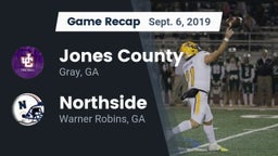 Recap: Jones County  vs. Northside  2019