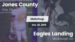Matchup: Jones County vs. Eagles Landing  2019