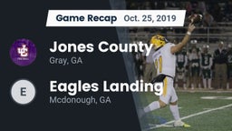 Recap: Jones County  vs. Eagles Landing  2019