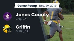 Recap: Jones County  vs. Griffin  2019