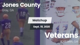 Matchup: Jones County vs. Veterans  2020
