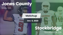 Matchup: Jones County vs. Stockbridge  2020