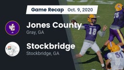 Recap: Jones County  vs. Stockbridge  2020