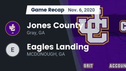 Recap: Jones County  vs. Eagles Landing   2020