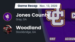 Recap: Jones County  vs. Woodland  2020