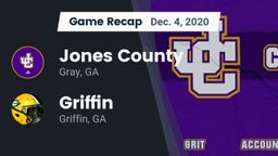 Recap: Jones County  vs. Griffin  2020