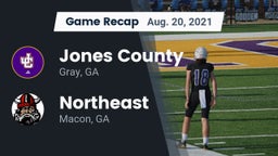 Recap: Jones County  vs. Northeast  2021