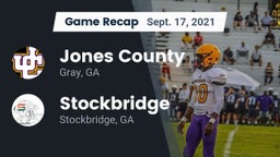 Recap: Jones County  vs. Stockbridge  2021