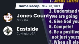 Recap: Jones County  vs. Eastside  2021