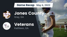 Recap: Jones County  vs. Veterans  2022