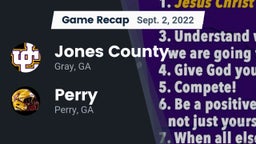 Recap: Jones County  vs. Perry  2022