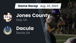 Recap: Jones County  vs. Dacula  2023