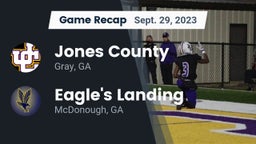 Recap: Jones County  vs. Eagle's Landing  2023