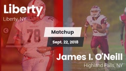 Matchup: Liberty vs. James I. O'Neill  2018