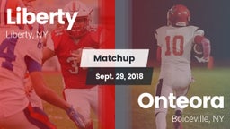 Matchup: Liberty vs. Onteora  2018