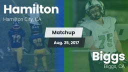 Matchup: Hamilton vs. Biggs  2017