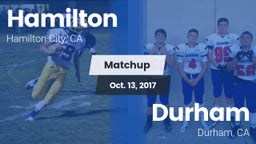 Matchup: Hamilton vs. Durham  2017