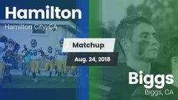 Matchup: Hamilton vs. Biggs  2018