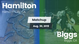 Matchup: Hamilton vs. Biggs  2019
