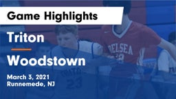 Triton  vs Woodstown  Game Highlights - March 3, 2021
