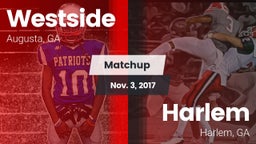 Matchup: Westside vs. Harlem  2016