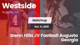 Matchup: Westside vs. Glenn Hills JV Football Augusta Georgia 2018