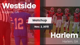 Matchup: Westside vs. Harlem  2018