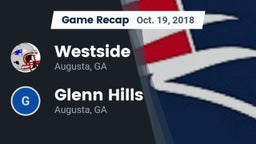 Recap: Westside  vs. Glenn Hills  2018