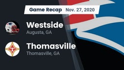 Recap: Westside  vs. Thomasville  2020