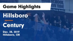 Hillsboro  vs Century  Game Highlights - Dec. 28, 2019