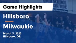 Hillsboro  vs Milwaukie  Game Highlights - March 3, 2020