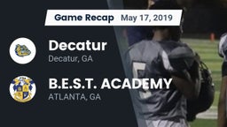 Recap: Decatur  vs. B.E.S.T. ACADEMY  2019