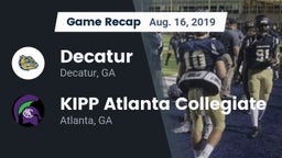 Recap: Decatur  vs. KIPP Atlanta Collegiate 2019