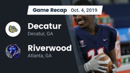 Recap: Decatur  vs. Riverwood  2019