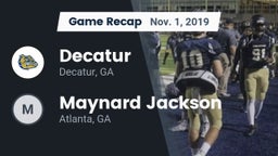 Recap: Decatur  vs. Maynard Jackson  2019