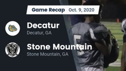 Recap: Decatur  vs. Stone Mountain   2020