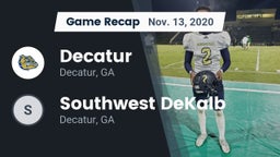 Recap: Decatur  vs. Southwest DeKalb  2020