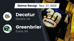Recap: Decatur  vs. Greenbrier  2020