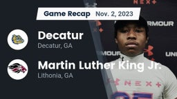 Recap: Decatur  vs. Martin Luther King Jr.  2023