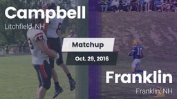 Matchup: Campbell vs. Franklin  2016