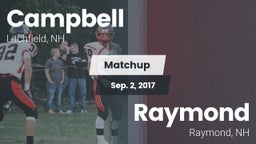 Matchup: Campbell vs. Raymond  2017