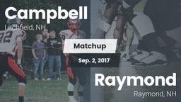 Matchup: Campbell vs. Raymond  2017